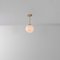 Glass Globe Opal 30 Pendant Light from Schwung 3