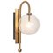 Brass Wall Sconce from Schwung, Image 1