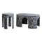 Loggia Terrazzo Side and Coffee Table, Set of 2, Image 1