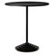 Black Marble Base and Steel High Table 3