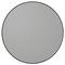 Espejo Circum en negro redondo 110, Imagen 2