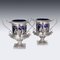 20th Century German Neoclassical Silver & Glass Wine Coolers from Simon Rosenau, 1900s, Set of 2 11
