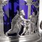 Secchielli da vino neoclassici in vetro e argento di Simon Rosenau, Germania, inizio XX secolo, set di 2, Immagine 6