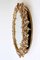 German Gilt Brass & Crystal Oval Mirror by Palwa for Palwa, 1970s, Image 6