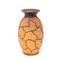 Cracked Earth Ceramic Vase, 1970s 1