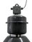 Mid-Century Industrial Black Enamel Factory Pendant Lamp, Image 2