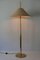 German Brass Telescopic Floor Lamp by Ingo Maurer for Design M, 1970s 7