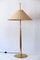 German Brass Telescopic Floor Lamp by Ingo Maurer for Design M, 1970s, Image 4