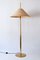 German Brass Telescopic Floor Lamp by Ingo Maurer for Design M, 1970s 1