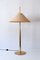 German Brass Telescopic Floor Lamp by Ingo Maurer for Design M, 1970s 12