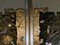 Lampada da soffitto scultorea in bronzo, Francia, anni '70, Immagine 3