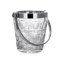 20th Century French Silver & Glass Champagne Ice Bucket, 1960s, Image 1