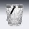 20th Century French Silver & Glass Champagne Ice Bucket, 1960s, Image 3