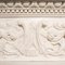 Large Neoclassical English Marble Fireplace, 2000s 7