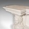 Large Neoclassical English Marble Fireplace, 2000s 5
