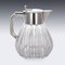 20th Century German Art Deco Silver & Glass Lemonade Jug, 1920s 7