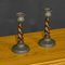 Antique Arts & Crafts Candleholders, Set of 2, Image 6