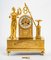 Antique Restoration Period Gilt Bronze Pendulum Clock 1