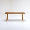 Swedish Oak Bench by Carl Gustaf Boulogner for AB Bröderna Wigells Stolfabrik, 1950s, Image 2