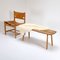 Swedish Oak Bench by Carl Gustaf Boulogner for AB Bröderna Wigells Stolfabrik, 1950s 14