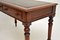 Antique Victorian Leather Top Writing Desk, Image 10