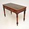 Antique Victorian Leather Top Writing Desk 2