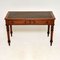 Antique Victorian Leather Top Writing Desk, Image 1