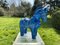 Blue Horse by Aldo Londi for Bitossi, 1960s 2