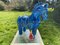 Blue Horse by Aldo Londi for Bitossi, 1960s 3