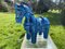 Blue Horse by Aldo Londi for Bitossi, 1960s 9