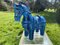 Blue Horse von Aldo Londi für Bitossi, 1960er 9