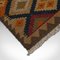 Kleiner orientalischer gewebter Maimana Kilim Teppich, 1960er 8