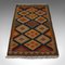 Petit Tapis Maimana Kilim Tissé, Moyen-Orient, 1960s 1