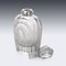 20th Century Italian Art Deco Silver & Glass Decanter, 1960s 4