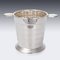 20th Century Art Deco Silver-Plated Wine Cooler & Ice Bucket from Barker Brothers, 1930s, Set of 2 10