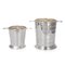 20th Century Art Deco Silver-Plated Wine Cooler & Ice Bucket from Barker Brothers, 1930s, Set of 2 1