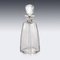 20th Century English Art Deco Silver & Glass Decanter by James Deakin & Sons, 1931, Image 5