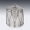 19th Century Victorian Silver-Plated Regimental Drum Ice Bucket from Harwood, Sons & Harrison, 1890s 7
