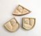 Ashtrays from Kirby Beard & Co, 1930s, Set of 3 8