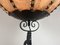 Brutalist Wrought Iron Table Lamp, 1970s 9