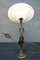 Large Antique Wrought Iron Outdoor Lamp 4