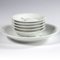 Art Deco Porcelain Plates by Paul Börner for Meissen, 1930s, Set of 6 5