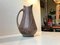 Danish Haresfur Stoneware Jug Vase from Lehmann, 1976 1