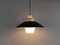 Mid-Century Dutch Black & White B1033 Pendant Lamp from Raak, 1950s 6