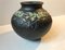 Black Nordic Fat Lava Vase by Palle Skat Nielsen, 1970s, Image 1