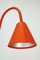 Lampadaire en Cuir Orange par Jacques Adnet pour Valenti, 2000s 2