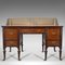 Antique English Walnut Desk from Maple & Co., 1900s 1