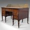 Antique English Walnut Desk from Maple & Co., 1900s 3