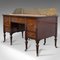 Antique English Walnut Desk from Maple & Co., 1900s, Image 3