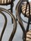 Sillas de comedor tapizadas de felpa de Michael Thonet, años 70. Juego de 2, Imagen 19